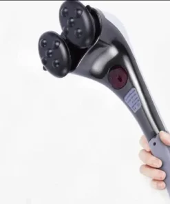 Blueidea Double Head Full Body Massager Full Body Hand Held Double Headed Massage Machine Massage Hammer Infrared Massager Handheld Deep Tissue Massager Electric Double Head Massager for Muscles Back Foot Neck Shoulder Leg Calf Pain Reliefa - Image 8