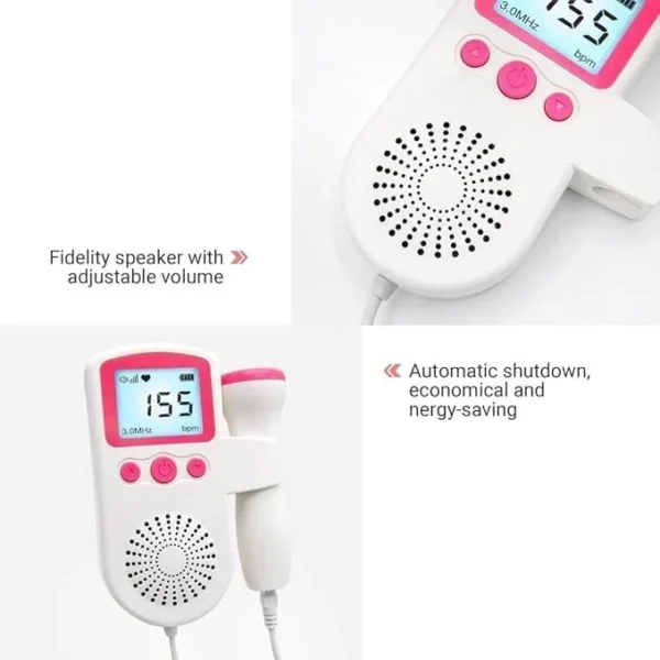Blueidea JSL-T501 Baby Fetal Doppler Heartbeat Detector Best Price in Pakistan - Image 3