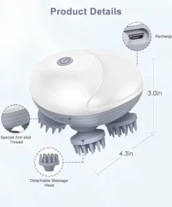 Alternative view of Blueidea 3D Electric Scalp & Full Body Massager (IPX7 Waterproof)  Best Price in Pakistan