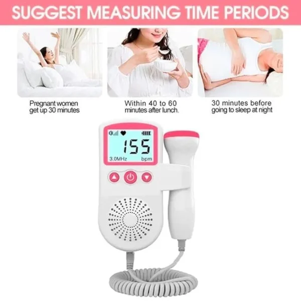 Blueidea JSL-T501 Baby Fetal Doppler Heartbeat Detector Best Price in Pakistan - Image 8