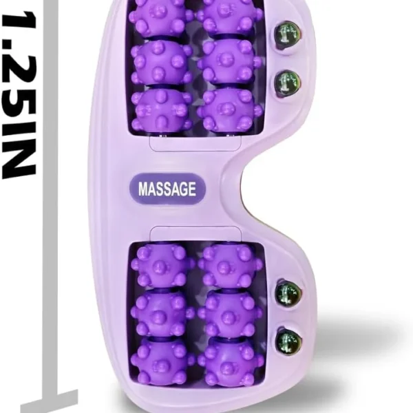 Blueidea Foot Massager Roller - Purple Dual Foot Massage Roller for Relief Tired Feet, Pain and Plantar Fasciitis, Massage Tools for Women and Men - Image 9