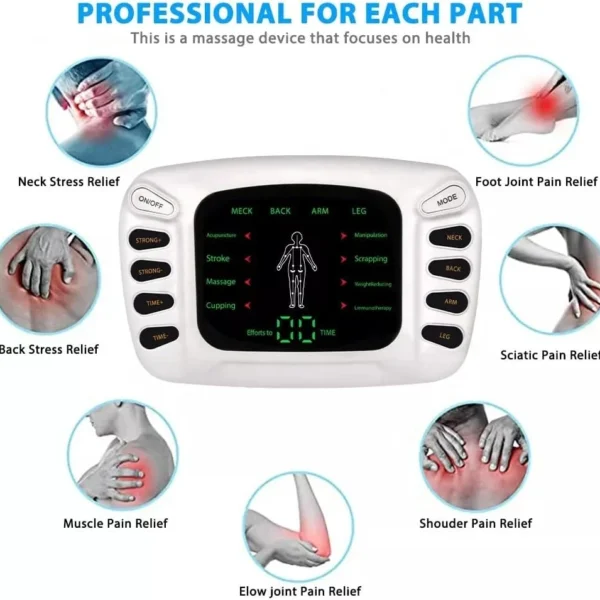 Blueidea BLD-321 Electronic Pulse Massager & Digital Physiotherapy Machine Best Price in Pakistan - Image 6