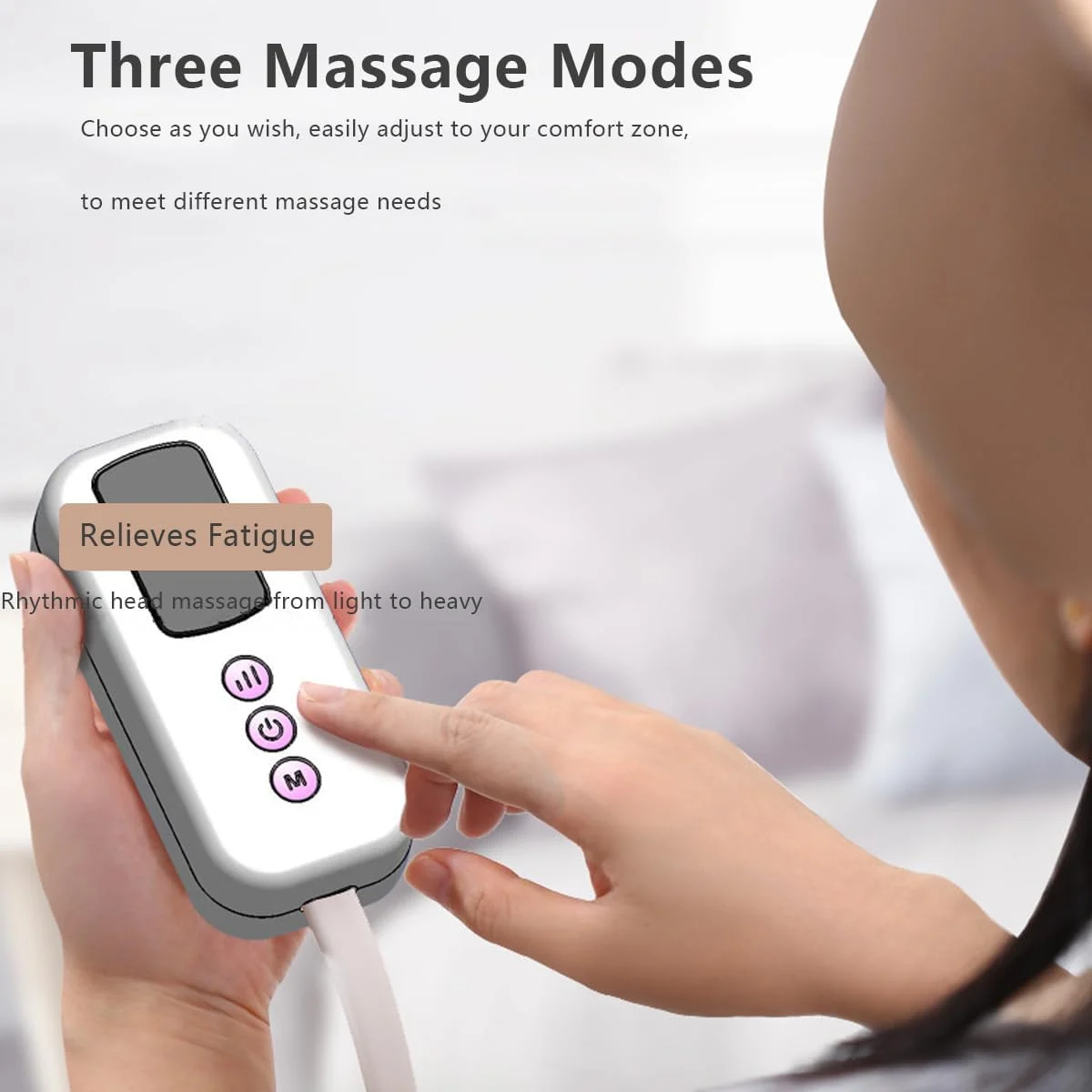 Blueidea Electric Airbag Head Massager & Scalp Instrument with Heat | Best Price in Pakistan - Image 3
