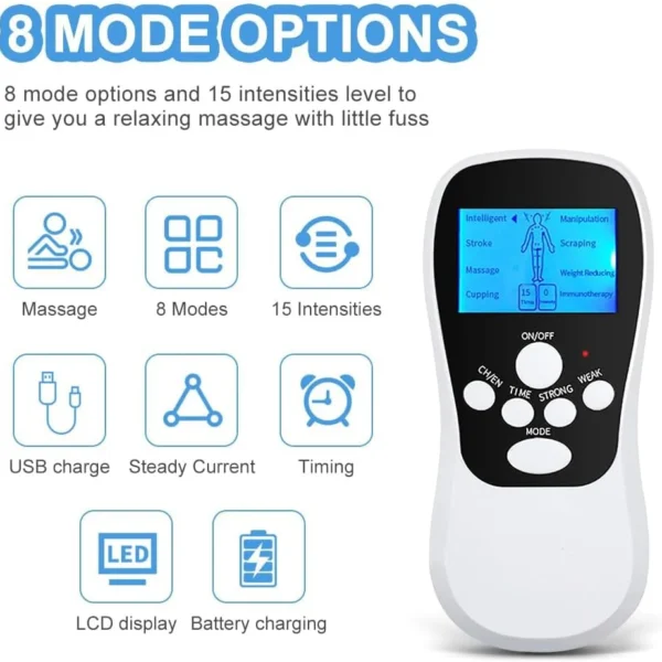 Blueidea BLD-610 Rechargeable TENS Therapy Massager Best Price in Pakistan - Image 7