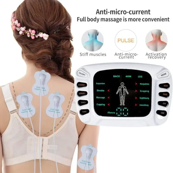 Blueidea BLD-321 Electronic Pulse Massager & Digital Physiotherapy Machine Best Price in Pakistan - Image 4