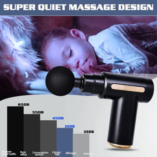 Blueidea Model 760 Mini Massage Gun Portable Muscle Massager Best Price in Pakistan - Image 4