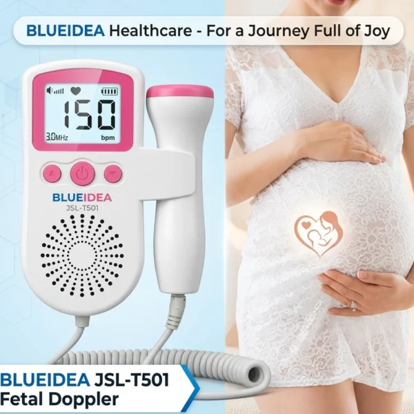 Blueidea JSL-T501 Baby Fetal Doppler Heartbeat Detector Best Price in Pakistan