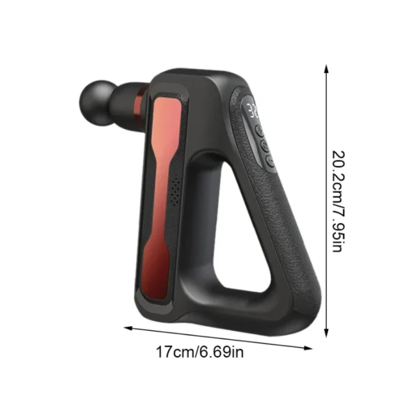 Blueidea BLD-888 Triangle Fascia Massage Gun (32 Speeds) - Best Price in Pakistan - Image 6