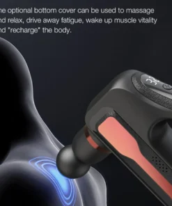 Alternative view of Blueidea BLD-888 Triangle Fascia Massage Gun (32 Speeds) - Best Price in Pakistan