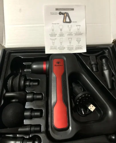 Blueidea BLD-888 Triangle Fascia Massage Gun (32 Speeds) - Best Price in Pakistan photo review