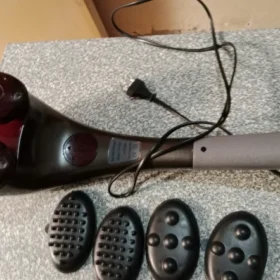 Blueidea Double Head Full Body Massager Full Body Hand Held Double Headed Massage Machine Massage Hammer Infrared Massager Handheld Deep Tissue Massager Electric Double Head Massager for Muscles Back Foot Neck Shoulder Leg Calf Pain Reliefa photo review