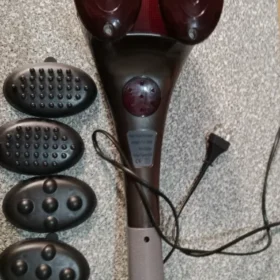 Blueidea Double Head Full Body Massager Full Body Hand Held Double Headed Massage Machine Massage Hammer Infrared Massager Handheld Deep Tissue Massager Electric Double Head Massager for Muscles Back Foot Neck Shoulder Leg Calf Pain Reliefa photo review