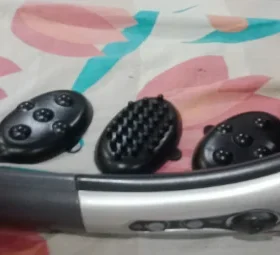 Blueidea Double Head Full Body Massager Full Body Hand Held Double Headed Massage Machine Massage Hammer Infrared Massager Handheld Deep Tissue Massager Electric Double Head Massager for Muscles Back Foot Neck Shoulder Leg Calf Pain Reliefa photo review