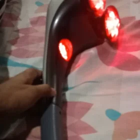 Blueidea Double Head Full Body Massager Full Body Hand Held Double Headed Massage Machine Massage Hammer Infrared Massager Handheld Deep Tissue Massager Electric Double Head Massager for Muscles Back Foot Neck Shoulder Leg Calf Pain Reliefa photo review