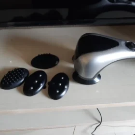 Blueidea Double Head Full Body Massager Full Body Hand Held Double Headed Massage Machine Massage Hammer Infrared Massager Handheld Deep Tissue Massager Electric Double Head Massager for Muscles Back Foot Neck Shoulder Leg Calf Pain Reliefa photo review
