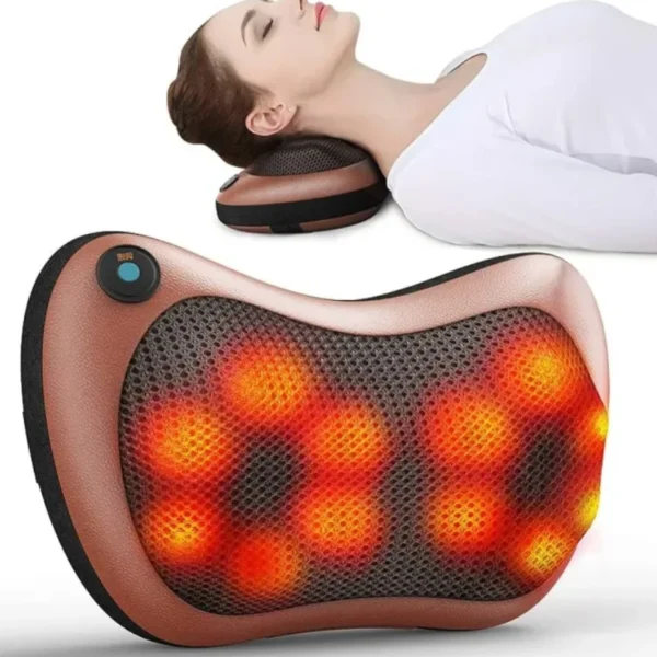 Blueidea 8-Ball Electric Shiatsu Neck & Full Body Massager Pillow with Heat | Best Price in Pakistan