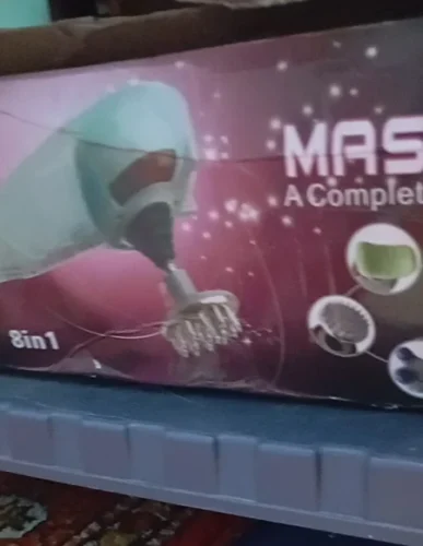 Blueidea 8in1 Bld-888  Electric Magic Body Massager Machine (8 Detachable Heads) photo review