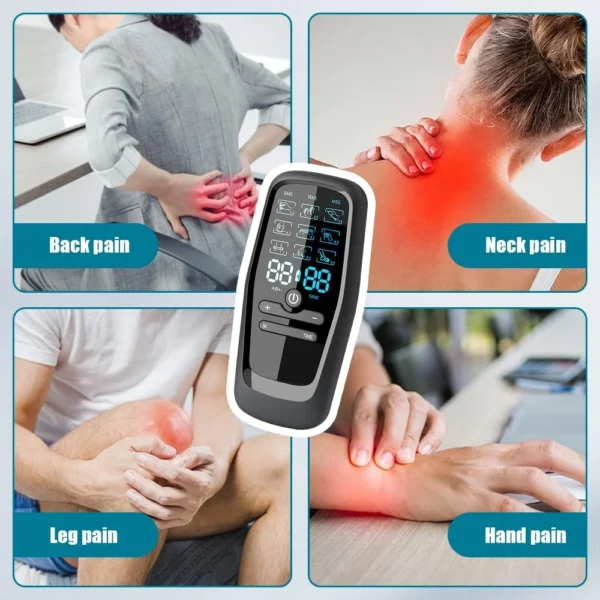 Blueidea Dual Channel TENS & EMS Period & Labour Pain Simulator Machine (9 Modes, 10 Patches) | Best Price in Pakistan - Image 3