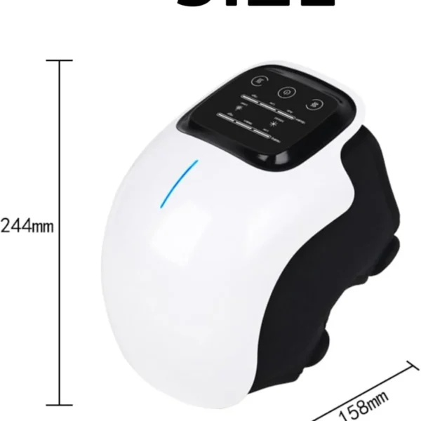 Alternative view of Blueidea Rechargeable Knee Massager Heating Vibration & Red Light Therapy