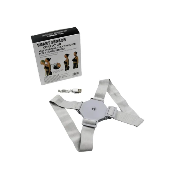 Alternative view of Blueidea Smart Posture Corrector – Vibration Sensor Reminder with Adjustable Shoulder & Back Support