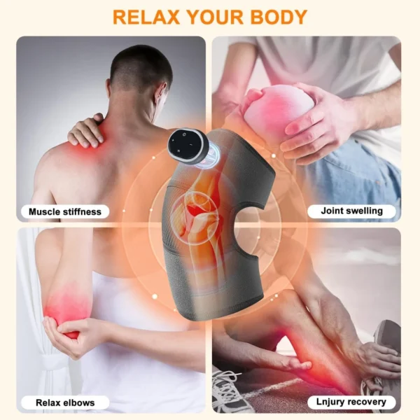 Blueidea BLD-66 Hot Knee Massager  Cordless Heated Knee Support with 3 Modes - Image 8