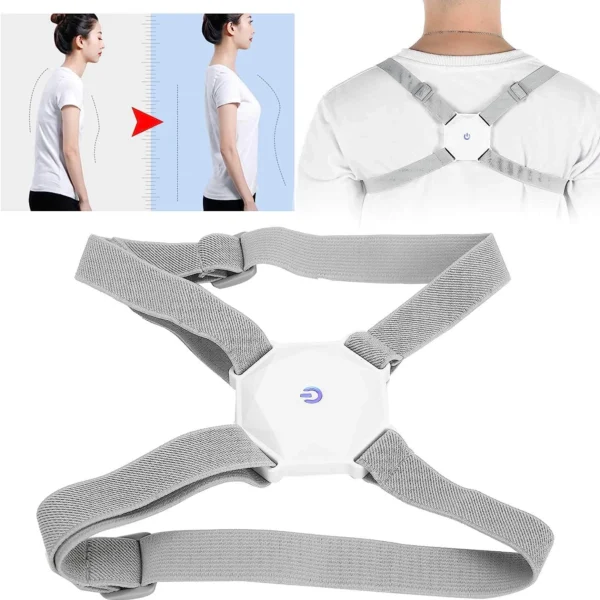 Blueidea Smart Posture Corrector – Vibration Sensor Reminder with Adjustable Shoulder & Back Support - Image 7
