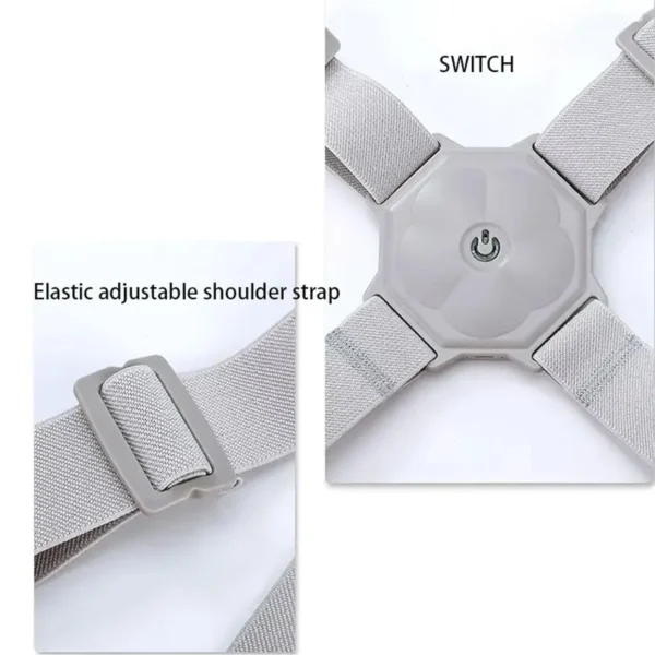 Blueidea Smart Posture Corrector – Vibration Sensor Reminder with Adjustable Shoulder & Back Support - Image 6