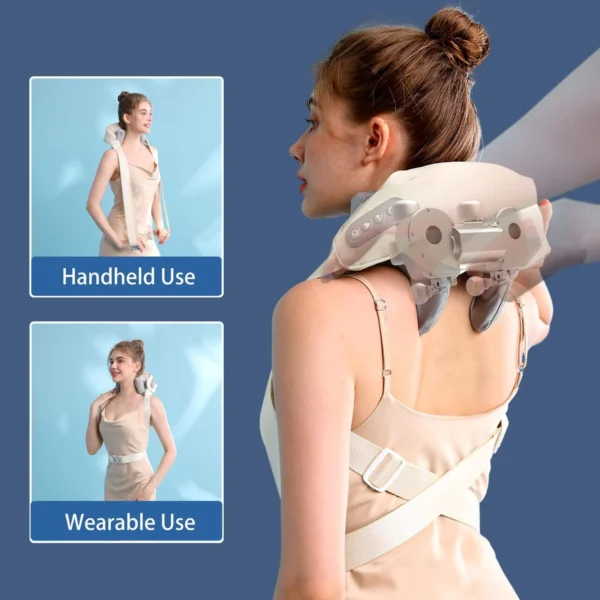 Blueidea Wearable Neck & Shoulder Massager Kneading Massage with Heat