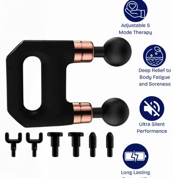 Blueidea Massage Gun Pro SL-821 – 30W Rechargeable Deep Tissue Massager