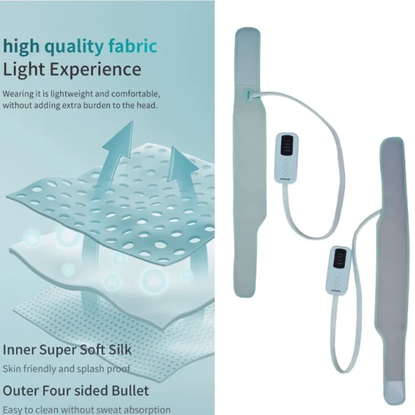 Alternative view of Blueidea Head & Scalp Massager – Airbag Kneading Heat & Relaxation