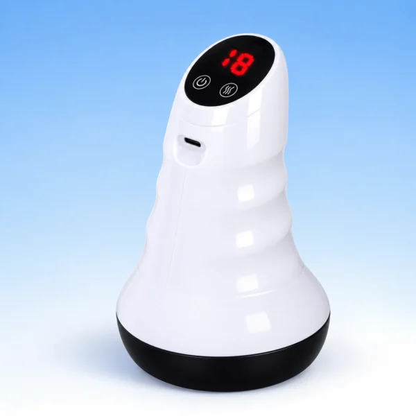 Blueidea Guasha Massage Device – Electric Vacuum Cupping Massager with Red Light Therapy & Heat - Image 7